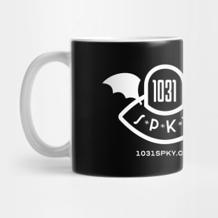 1031 SPKY Season 2 White Logo Outline Mug